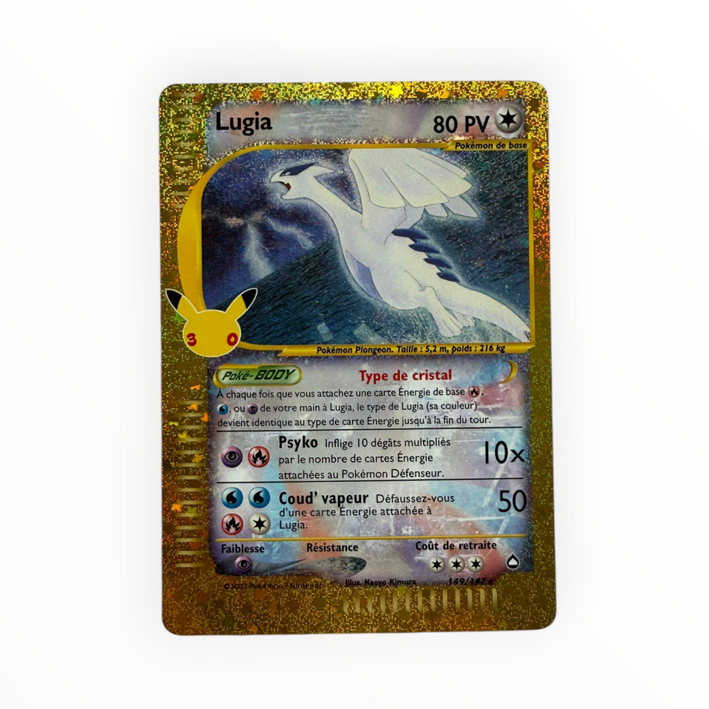Carte Pokémon Lugia 149/147 – 30e Anniversaire FR