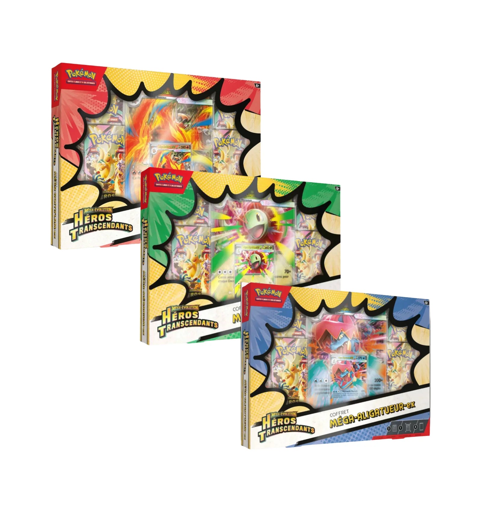 Coffret ME2.5 Méga Evolutions Héros Transcendants Neuf et Scellé