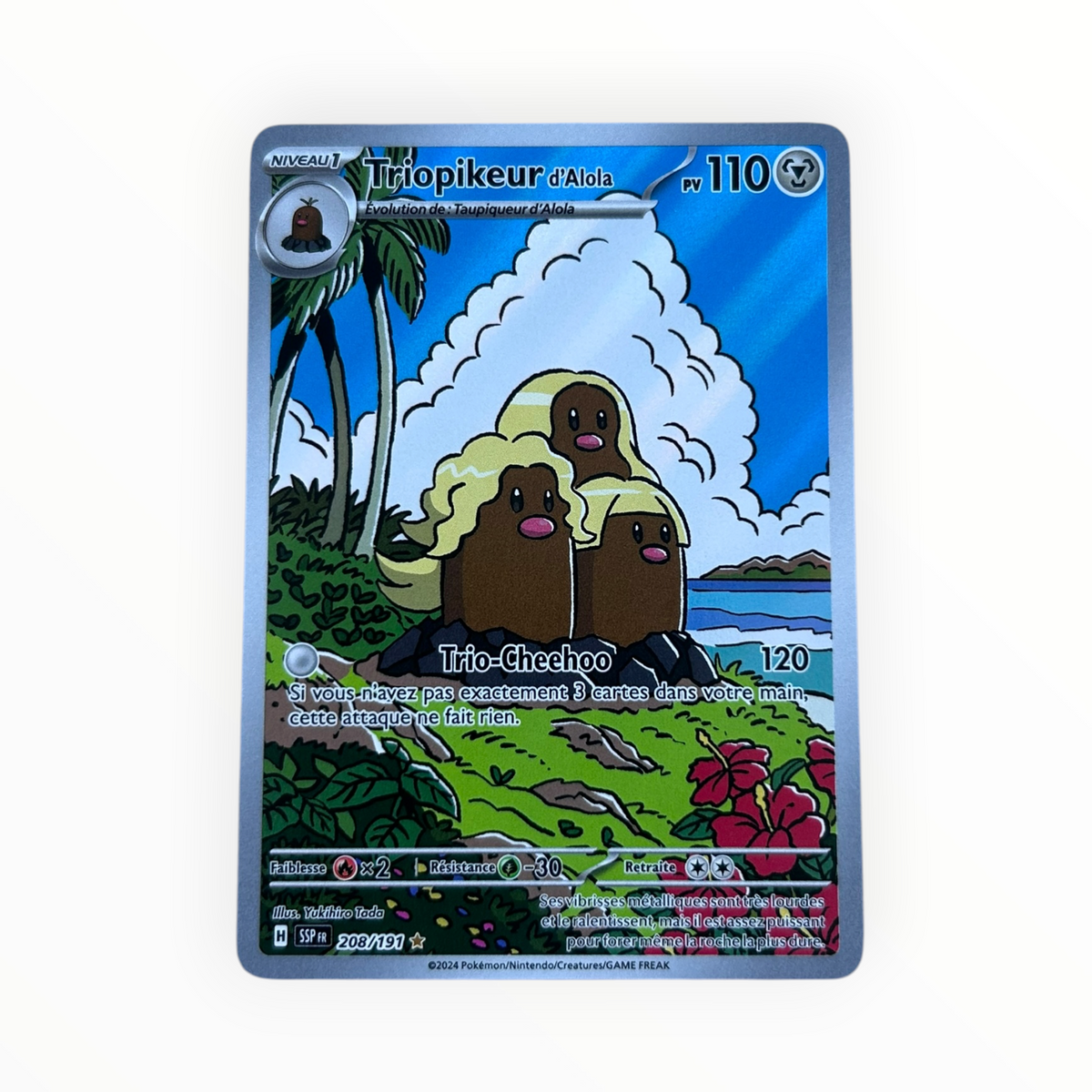 Triopikeur d'Alola 208/191 - Étincelles Déferlantes